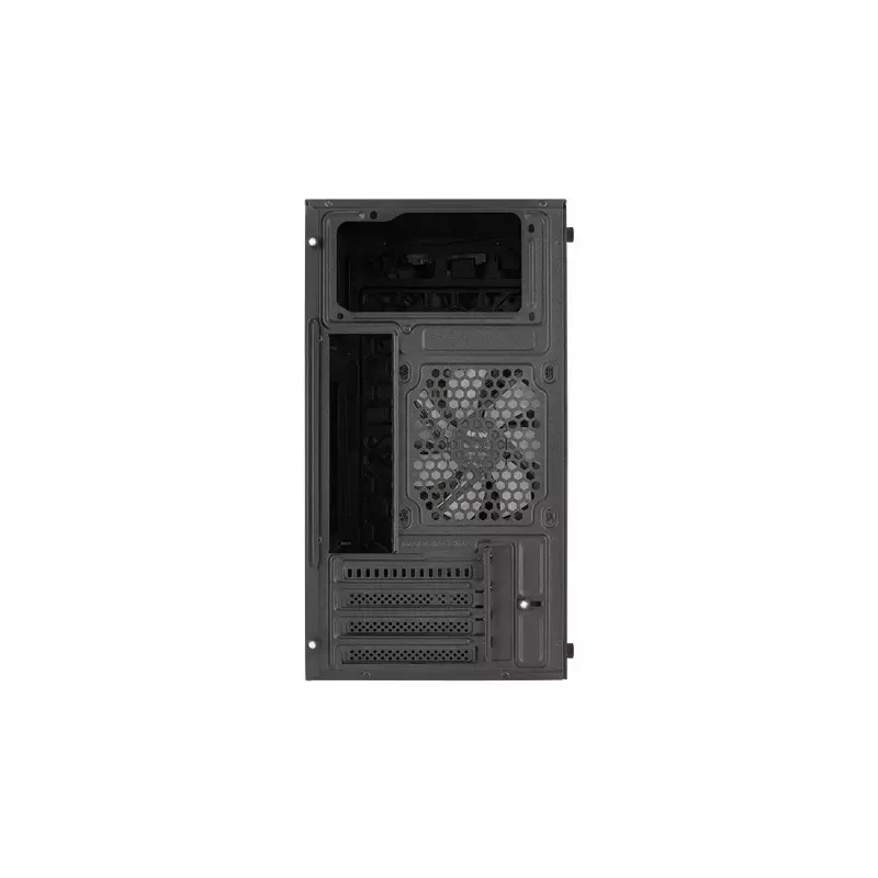Aerocool Evo Mini RGB Micro-ATX-Mini-Tower-Gehäuse, Schwarz, mit Sichtfenster