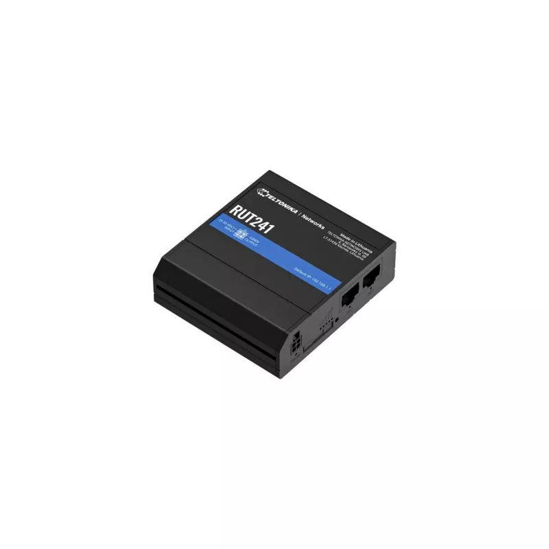 TELTONIKA RUT241 Industrial 4G/LTE Router Wi-Fi 802.11b/g/n 2xRJ45 10/100