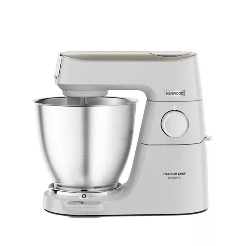 Kenwood Titanium Chef Baker XL Küchenmaschine 1200 W 7 L Weiß mit integrierter Waage