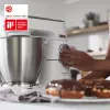 Kenwood Titanium Chef Baker XL Küchenmaschine 1200 W 7 L Weiß mit integrierter Waage