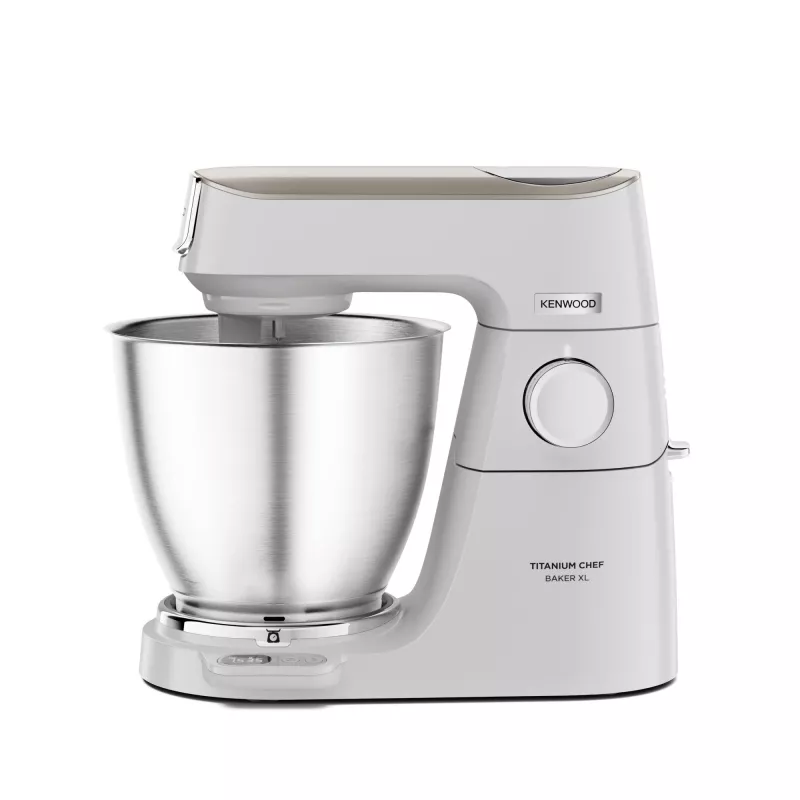 Kenwood Titanium Chef Baker XL Küchenmaschine 1200 W 7 L Weiß mit integrierter Waage
