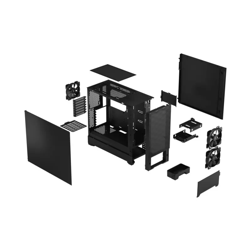 FRACTAL DESIGN Pop Air Schwarz Solid
