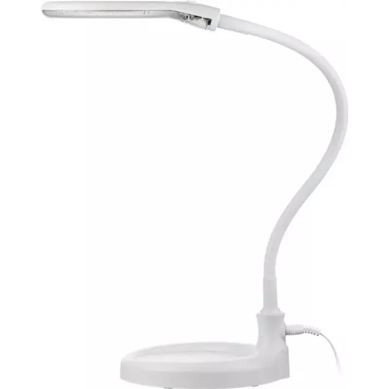 Goobay LED-Lupenlampe mit Standfuß und Klemme 6 W Vergrößerung 1.75x