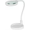 Goobay LED-Lupenlampe mit Standfuß und Klemme 6 W Vergrößerung 1.75x