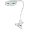 Goobay LED-Lupenlampe mit Standfuß und Klemme 6 W Vergrößerung 1.75x