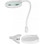 Goobay LED-Lupenlampe mit Standfuß und Klemme 6 W Vergrößerung 1.75x
