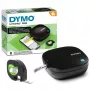 DYMO LetraTag 200B Bluetooth Etikettendrucker | Kompakter Etikettendrucker | Verbindet sich über drahtlose Bluetooth-Technologie mit iOS und Android | Enthält 1 weißes Papieretikettband | Schwarz