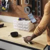 DYMO LetraTag 200B Bluetooth Etikettendrucker | Kompakter Etikettendrucker | Verbindet sich über drahtlose Bluetooth-Technologie mit iOS und Android | Enthält 1 weißes Papieretikettband | Schwarz
