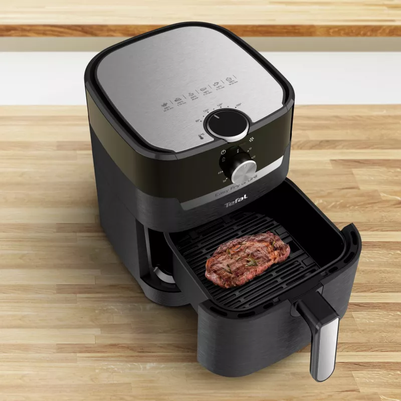 Tefal Easy Fry & Grill EY5018 Einzel 4.2 L Freistehend 1550 W Heißluftfritteuse Schwarz