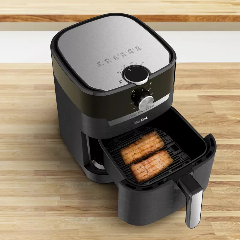 Tefal Easy Fry & Grill EY5018 Einzel 4.2 L Freistehend 1550 W Heißluftfritteuse Schwarz