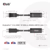 CLUB3D DisplayPort 1.4 auf HDMI 4K120Hz oder 8K60Hz HDR10 Kabel M/M 3m/9,84ft
