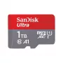 MicroSDXC-Flash-Speicher SANDISK 1 TB UHS‑I U1 A1 Class 10, 150 MB/s, grau (inklusive SD-Adapter)