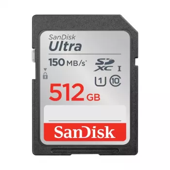 WESTERN DIGITAL SanDisk Ultra 512 GB SDXC-Speicherkarte 150 MB/s