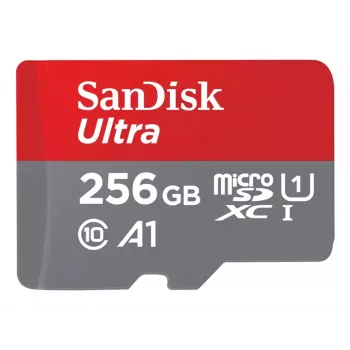WESTERN DIGITAL SanDisk Ultra micro SDXC 256GB plus SD Adapter 150MB/s A1 Class 10 UHS-I