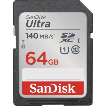 WESTERN DIGITAL SanDisk Ultra 64 GB SDXC-Speicherkarte 140 MB/s