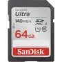 WESTERN DIGITAL SanDisk Ultra 64 GB SDXC-Speicherkarte 140 MB/s