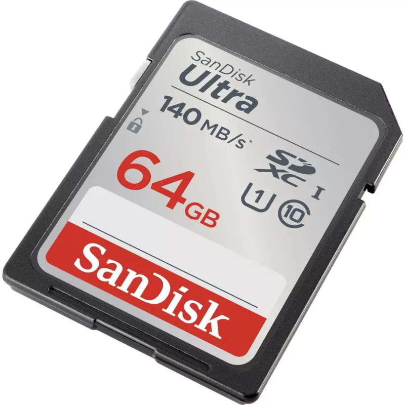 WESTERN DIGITAL SanDisk Ultra 64 GB SDXC-Speicherkarte 140 MB/s