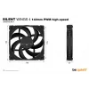 be quiet SILENT WINGS 4 | 140mm PWM High-Speed Computergehäuselüfter 14 cm Schwarz 1 Stk.