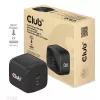 CLUB3D Reiseladegerät PPS 45W GAN-Technologie, Dual-Port USB Type-C, Power Delivery (PD) 3.0 Unterstützung
