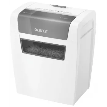 Leitz 80340000 Aktenvernichter, Partikelschnitt, 70 dB, 22 cm, weiß