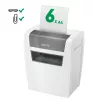 Leitz 80340000 Aktenvernichter, Partikelschnitt, 70 dB, 22 cm, weiß