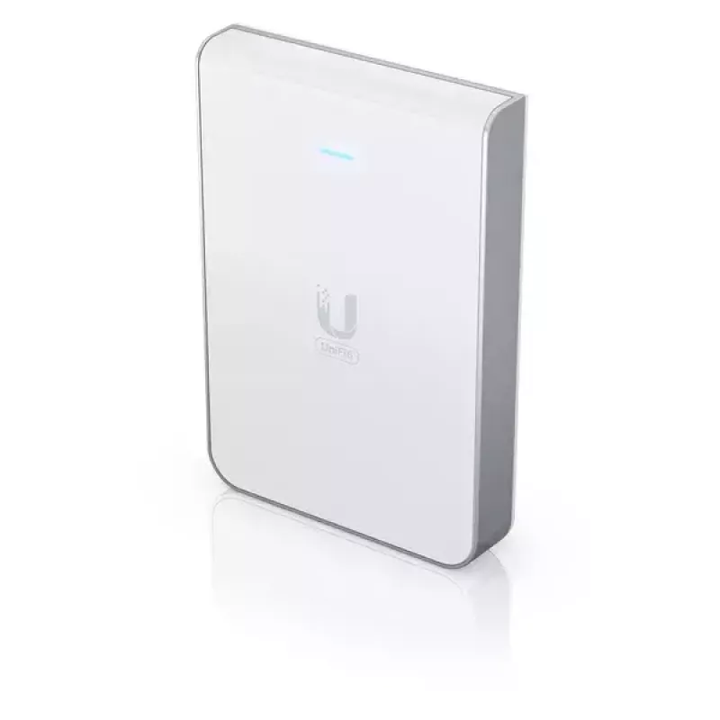 Access Point UBIQUITI Unifi 6 In-Wall U6-IW — Dualband 2,4/5 GHz, 4800 Mbit/s, 5x RJ-45, PoE, weiß