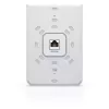 Access Point UBIQUITI Unifi 6 In-Wall U6-IW — Dualband 2,4/5 GHz, 4800 Mbit/s, 5x RJ-45, PoE, weiß