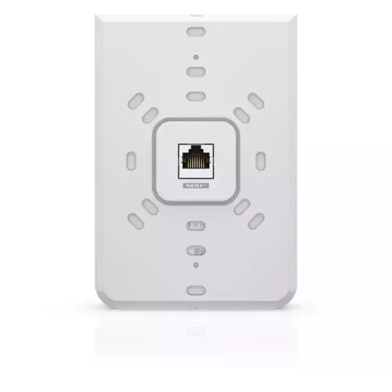 Access Point UBIQUITI Unifi 6 In-Wall U6-IW — Dualband 2,4/5 GHz, 4800 Mbit/s, 5x RJ-45, PoE, weiß