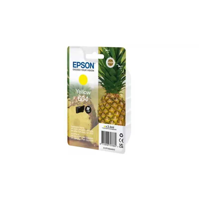 Epson 604 Tintenpatrone 1 Stück Original Standardreichweite Gelb