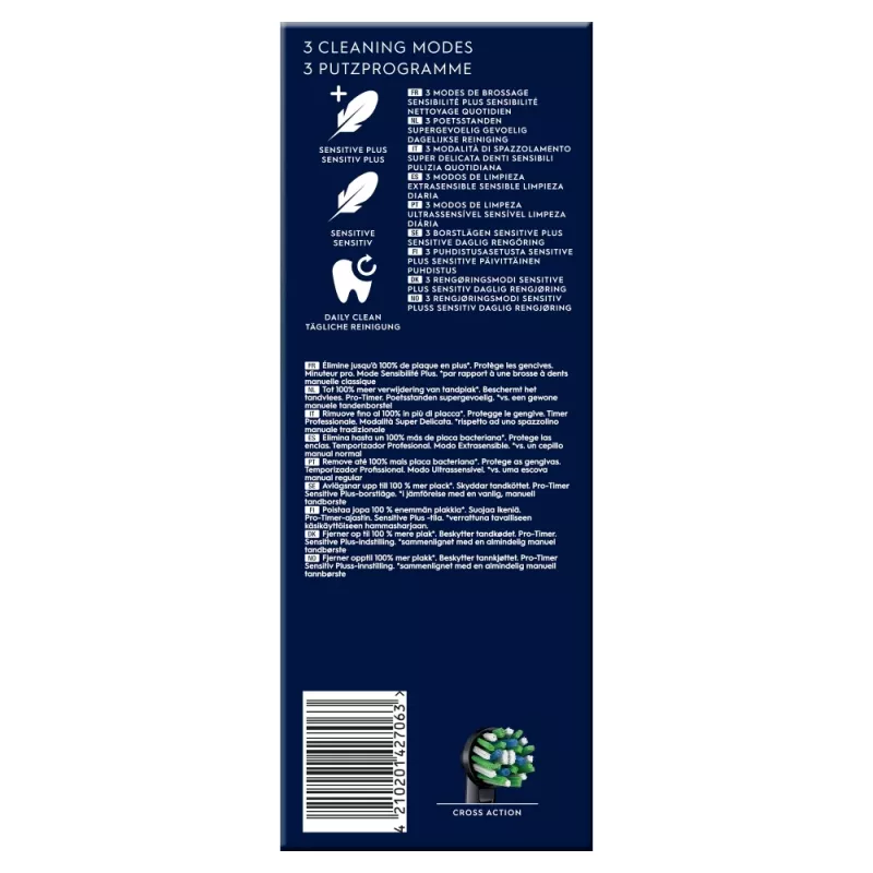 Oral-B Vitality Pro Rotierende Zahnbürste für Erwachsene Schwarz