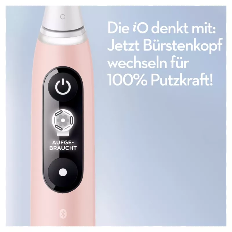 Oral-B 445197 elektrische Zahnbürste für Erwachsene Vibrationszahnbürste Pink, Weiß