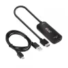 CLUB3D HDMI + Micro USB zu DisplayPort™ 4K120Hz oder 8K30Hz M/F aktiver Adapter