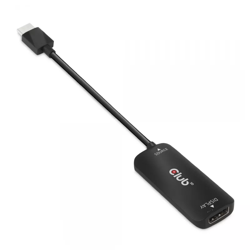 CLUB3D HDMI + Micro USB zu DisplayPort™ 4K120Hz oder 8K30Hz M/F aktiver Adapter
