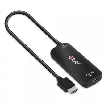 CLUB3D HDMI + Micro USB auf USB Typ-C 4K120Hz oder 8K30Hz M/F aktiver Adapter