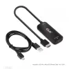 CLUB3D HDMI + Micro USB auf USB Typ-C 4K120Hz oder 8K30Hz M/F aktiver Adapter