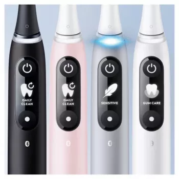 Oral-B iO Series 6 Rotationszahnbürste für Erwachsene Schwarz