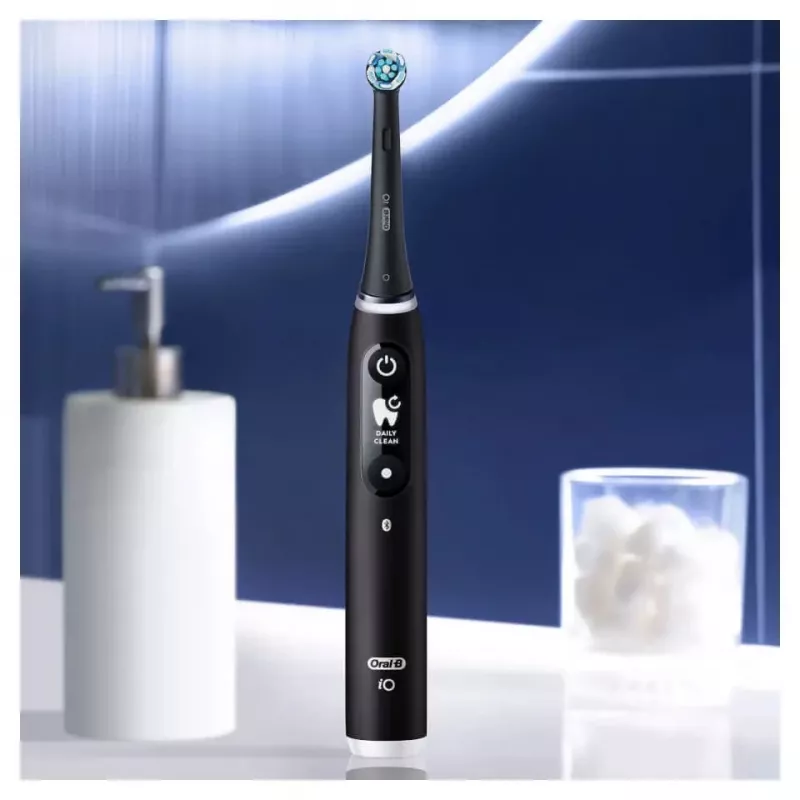 Oral-B iO Series 6 Rotationszahnbürste für Erwachsene Schwarz
