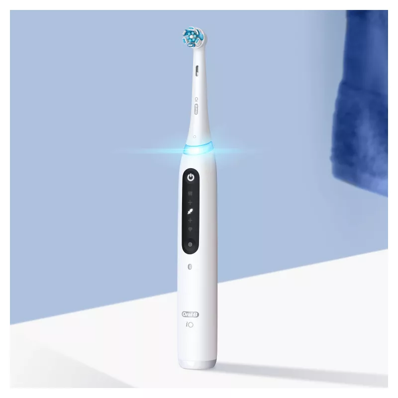 Oral-B iO Series 5 Rotierend-oszillierende Zahnbürste für Erwachsene Weiß