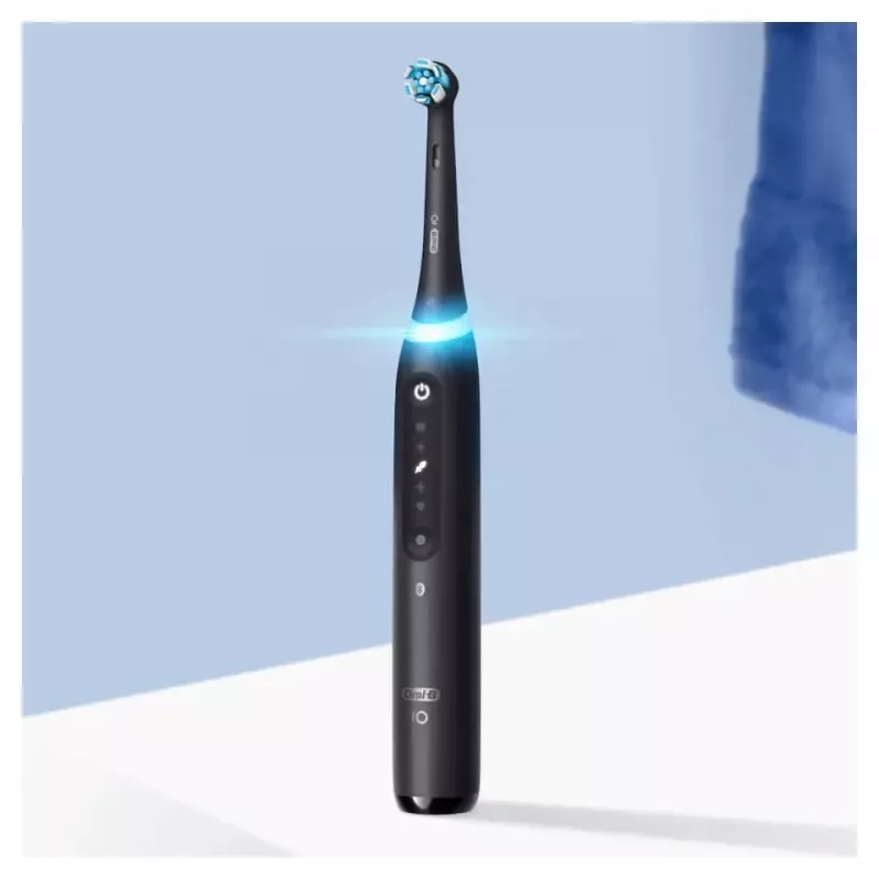 Oral-B iO Series 5 Vibrierende Zahnbürste für Erwachsene Schwarz