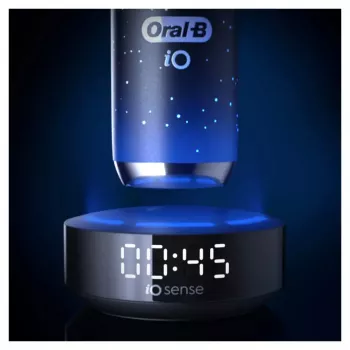 Oral-B iO Series 10 rotierend-oszillierende Zahnbürste für Erwachsene Schwarz