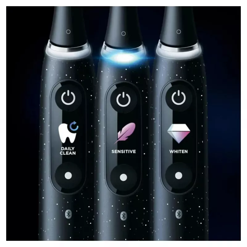 Oral-B iO Series 10 rotierend-oszillierende Zahnbürste für Erwachsene Schwarz