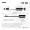 CLUB3D MiniDisplayPort 1.4 auf HDMI 4K120Hz oder 8K60Hz HDR10+ Kabel M/M 1,8m / 6ft