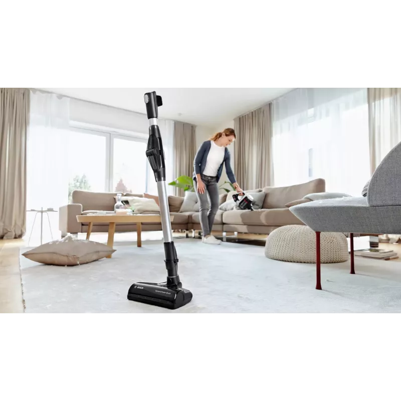 Bosch BCS711XXL Akku-Staubsauger/Elektrobürste Trockenreinigung Beutellos 0,3 l Weiß 3 Ah