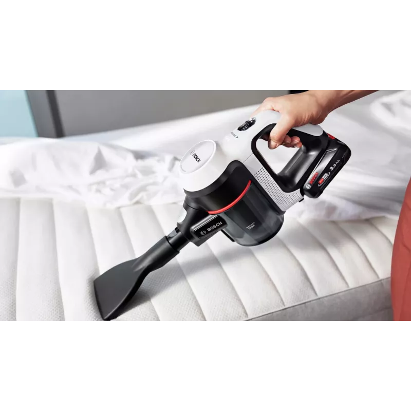 Bosch BCS711XXL Akku-Staubsauger/Elektrobürste Trockenreinigung Beutellos 0,3 l Weiß 3 Ah