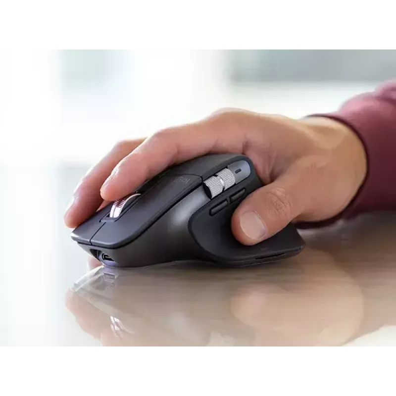 LOGITECH MX Master 3S for Business – Kabellose Bluetooth-Maus – Graphit