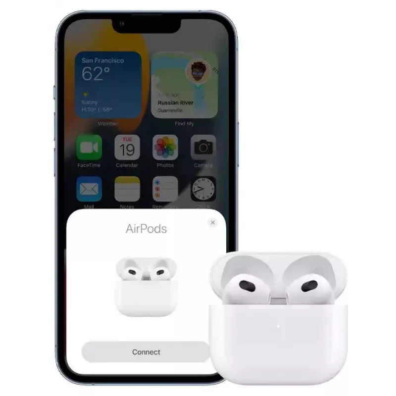 Earphone Apple AirPods 3. Generation mit Lightning Ladecase