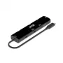 CLUB3D USB4™ Gen3x2 Type-C, 6-in-1-Hub mit HDMI™ 8K60Hz oder 4K120Hz, 2xUSB Type-A(10G), Ethernet RJ45(2.5G) und 2xUSB Type-C, 1x Data(10G) und 1xPD3.0 Laden 100 W