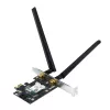 ASUS PCE-AXE5400 interne WLAN-Karte – PCIe, Wi‑Fi 6E Tri‑Band (2,4/5/6 GHz), 2402 Mbit/s, Bluetooth 5.2