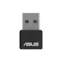 Netzwerkadapter ASUS USB-AX55 Nano AX1800 Wi‑Fi 6 Dualband USB-WLAN-Adapter, 1800 Mbps, schwarz