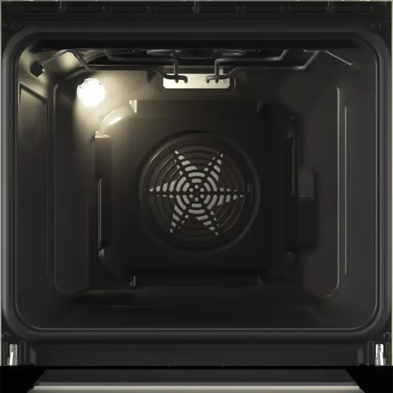 Freistehender Herd Gorenje GECS5B70CLI, Elektro-Keramikkochfeld 4 Zonen, 70 L Backofen, Elfenbein, 500 mm Breite
